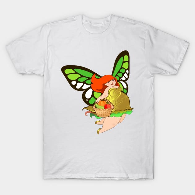 Autumn Fairy T-Shirt by Toni Tees